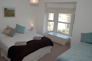 The master bedroom